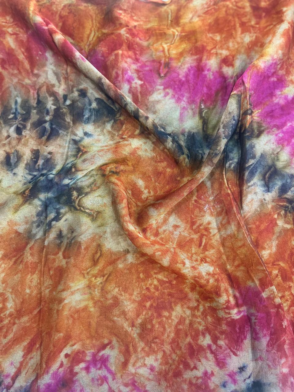Silk Tie& Dye Fabrics